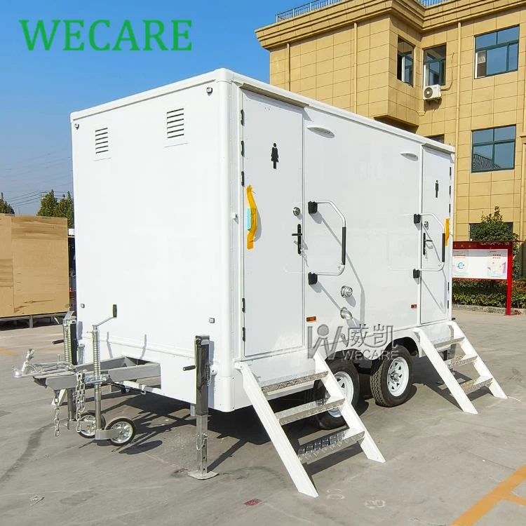 Mobiele badkamertrailer