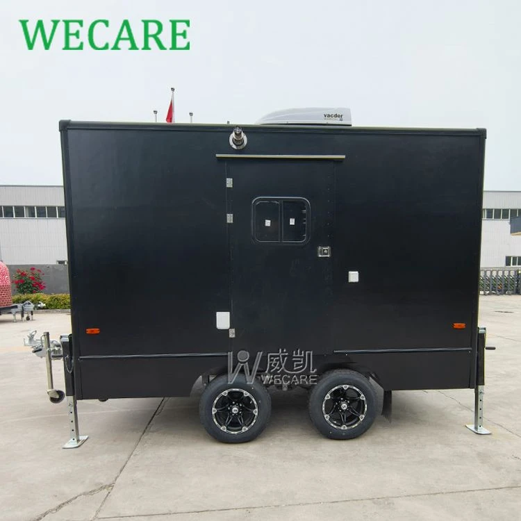 Twee-cabine douchetrailer